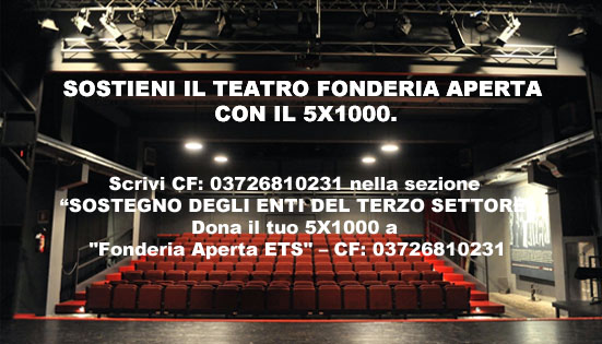 5 x mille a Teatro Fonderia Aperta