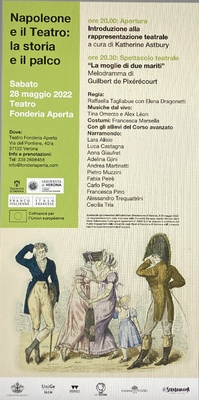 La moglie di due mariti (1802) - Sabato 28 maggio 2022, h. 20.30