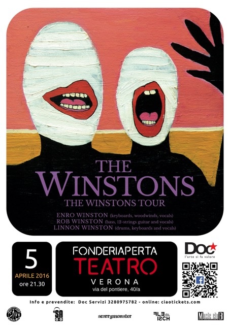 THE WINSTONS - 5 APRILE 2016 ORE 21.30