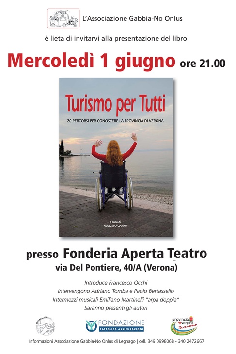 TURISMO PER TUTTI - Mercoledì 1 giugno ore 21.00